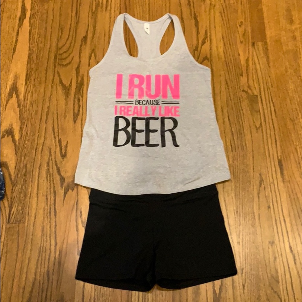I run because I really like beer 🍺 bundle - Large